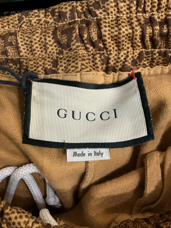 GUCCI BROWN TRACK PANT