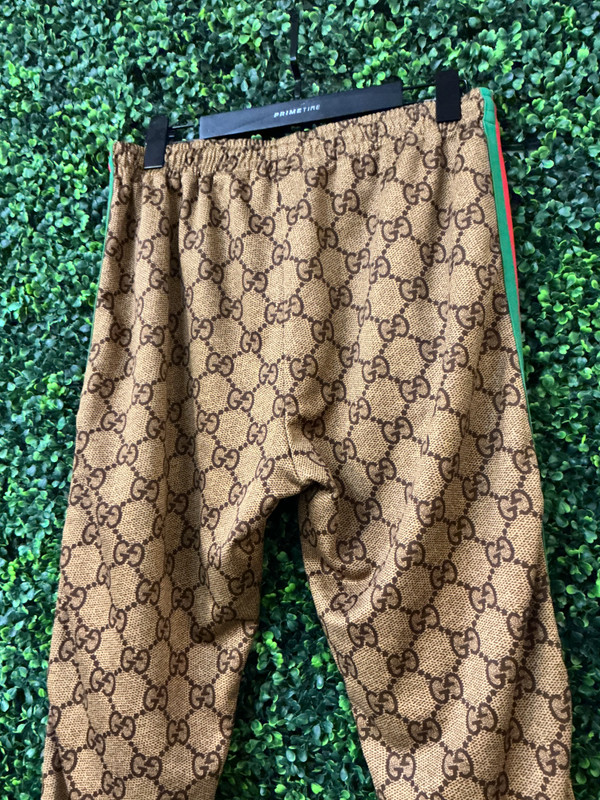 GUCCI BROWN TRACK PANT