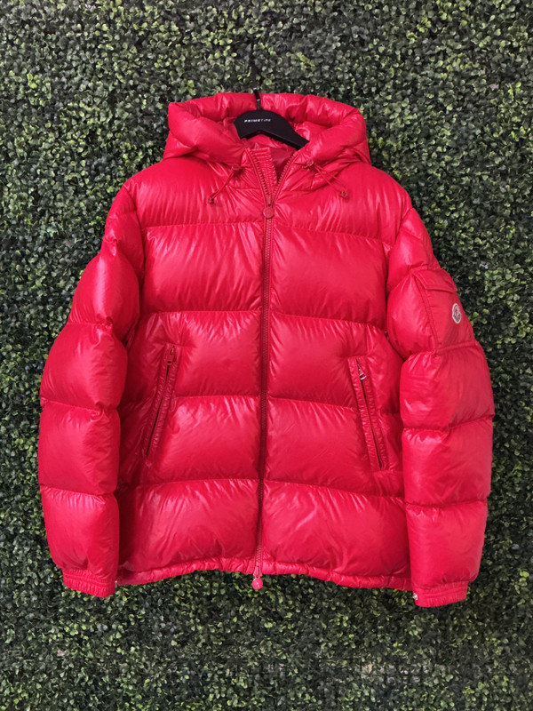 MONCLER RED ECRINS GIUBBOTTO JACKET