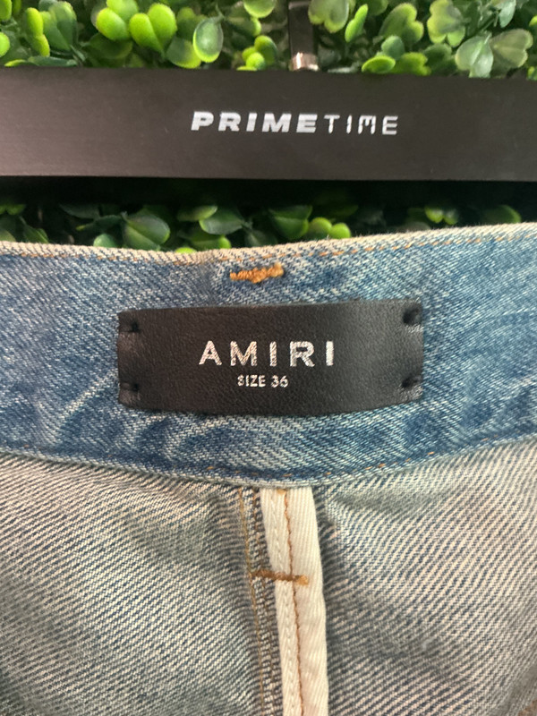 AMIRI SHOTGUN WIDE LEGGED JEANS (SZ 36)