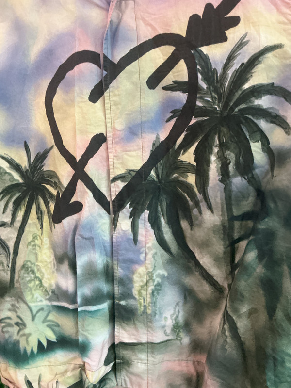 PALM ANGELS PARADISE BUTTON UP