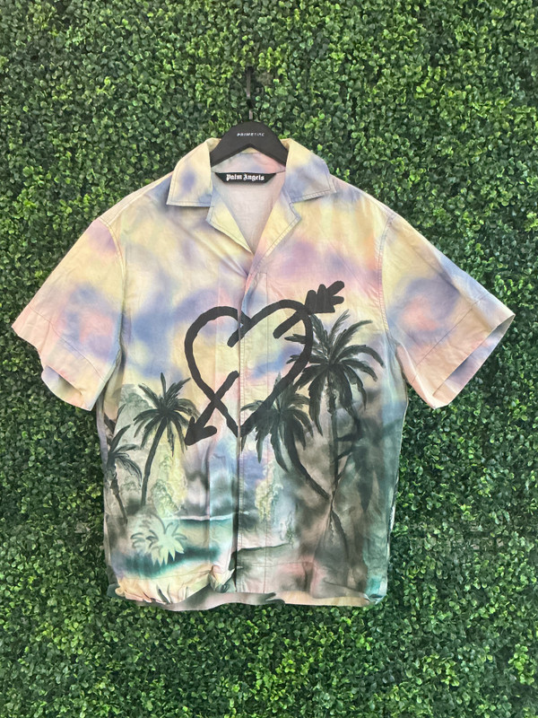 PALM ANGELS PARADISE BUTTON UP