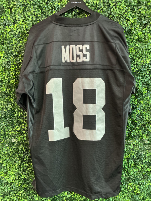 RANDY MOSS OAKLAND RAIDERS REEBOK JERSEY