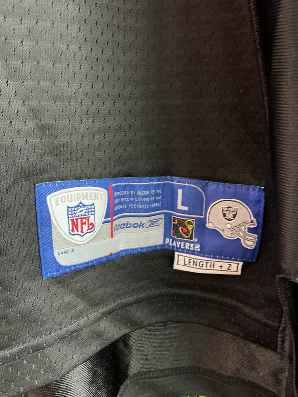 RANDY MOSS OAKLAND RAIDERS REEBOK JERSEY