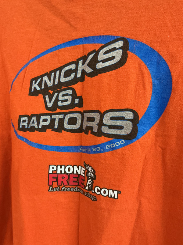 VINTAGE NEW YORK KNICKS 2000 PLAYOFFS