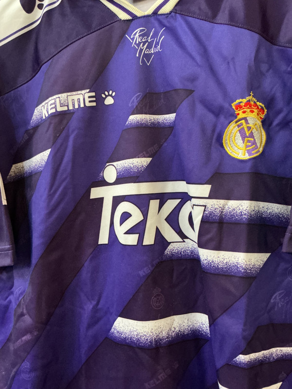 REAL MADRID 1994-96 KELME AWAY KIT