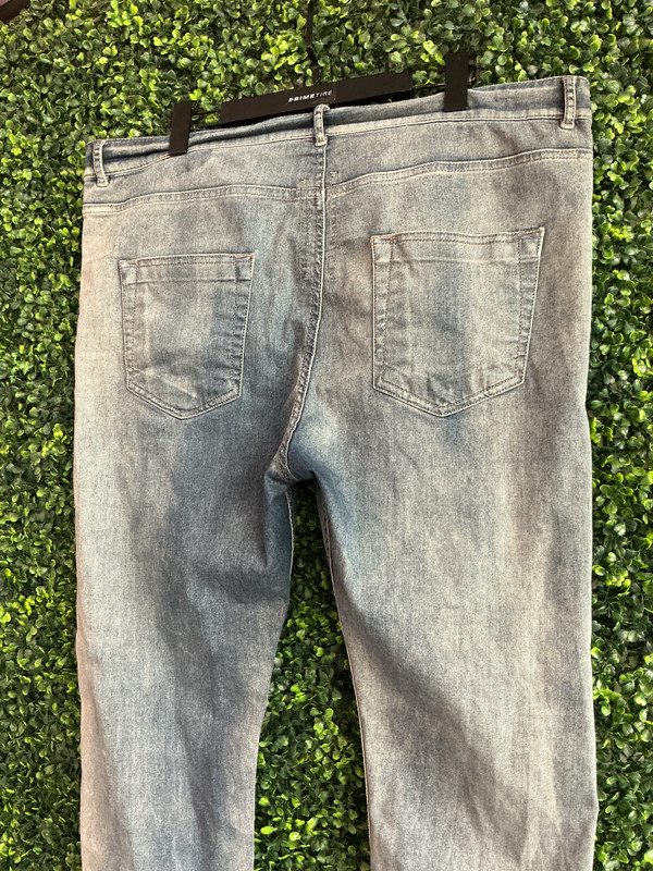 RICK OWENS BLUE DENIM JEANS (SZ 38)