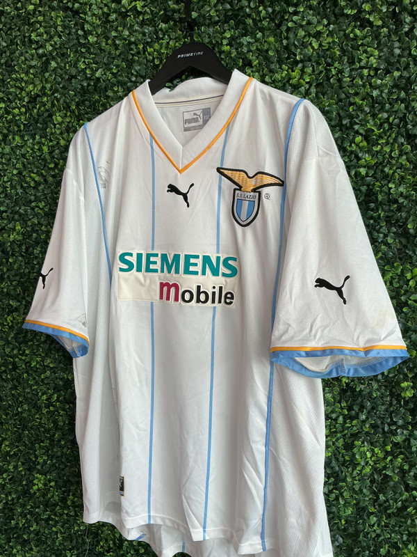 VINTAGE LAZIO 2001-02 PUMA AWAY KIT