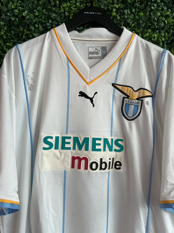 VINTAGE LAZIO 2001-02 PUMA AWAY KIT