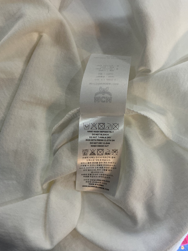 BRAND NEW MCM CHECKERBOARD MONOGRAM TEE (SZ S)