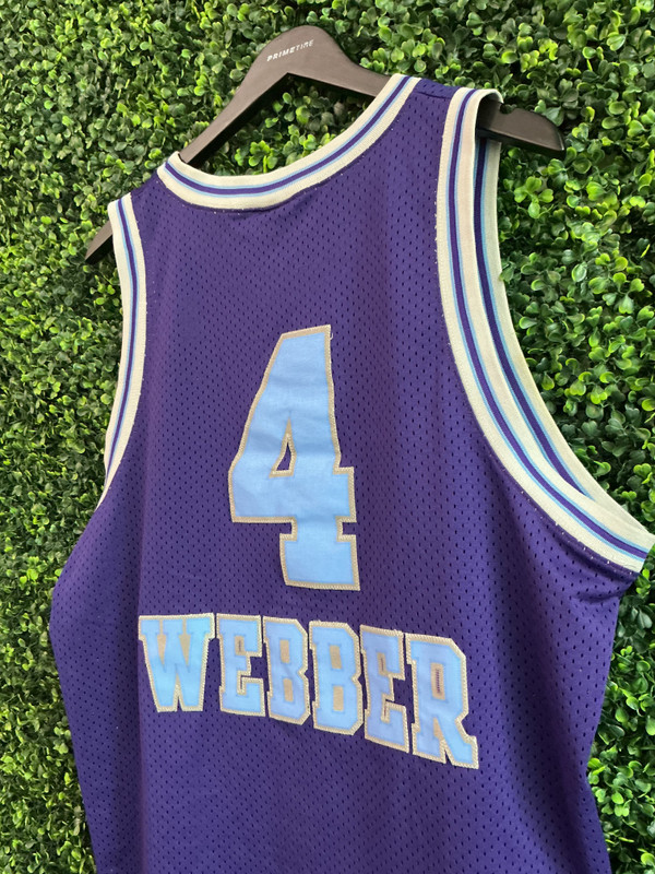 CHRIS WEBBER SARCRAMENTO KINGS NIKE SWINGMAN THROWBACK JERSEY