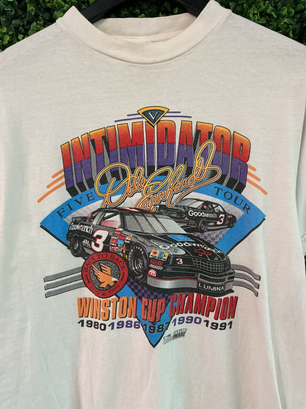 VINTAGE DALE EARNHARDT WINSTON CUP CHAMP TEE