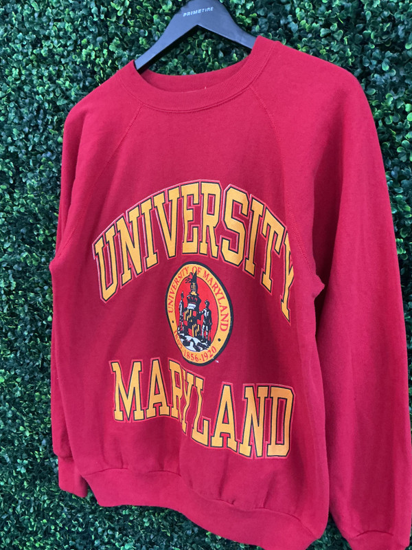 VINTAGE UNIVERSITY OF MARYLAND CREWNECK