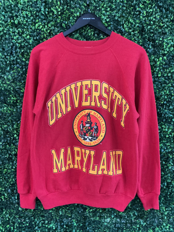 VINTAGE UNIVERSITY OF MARYLAND CREWNECK