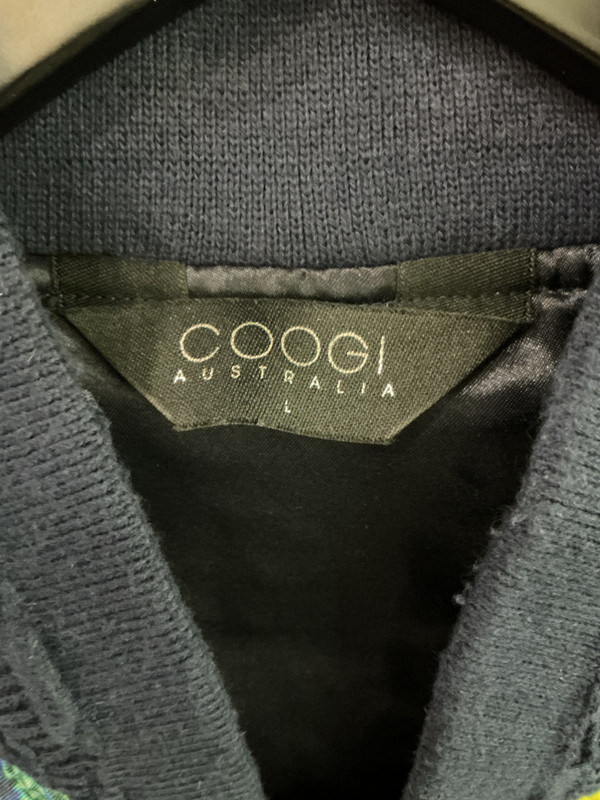 COOGI SILK BOMBER JACKET