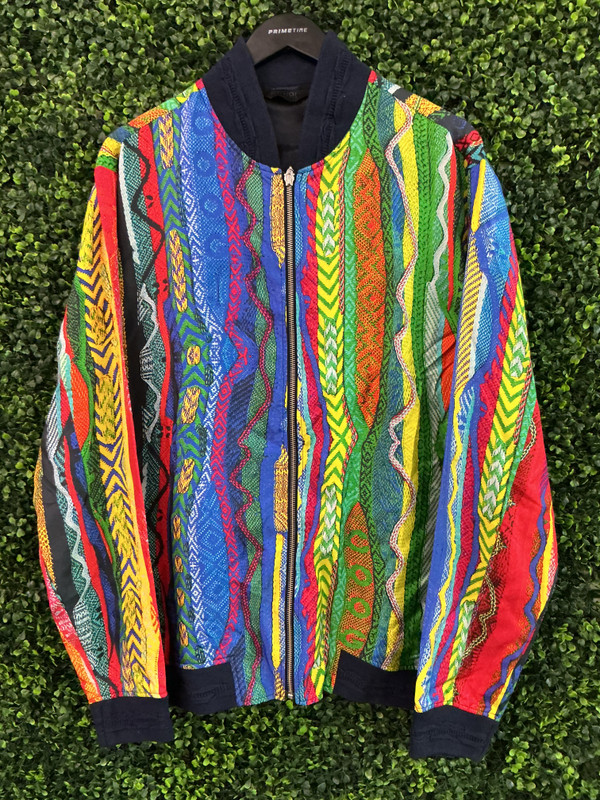 COOGI SILK BOMBER JACKET