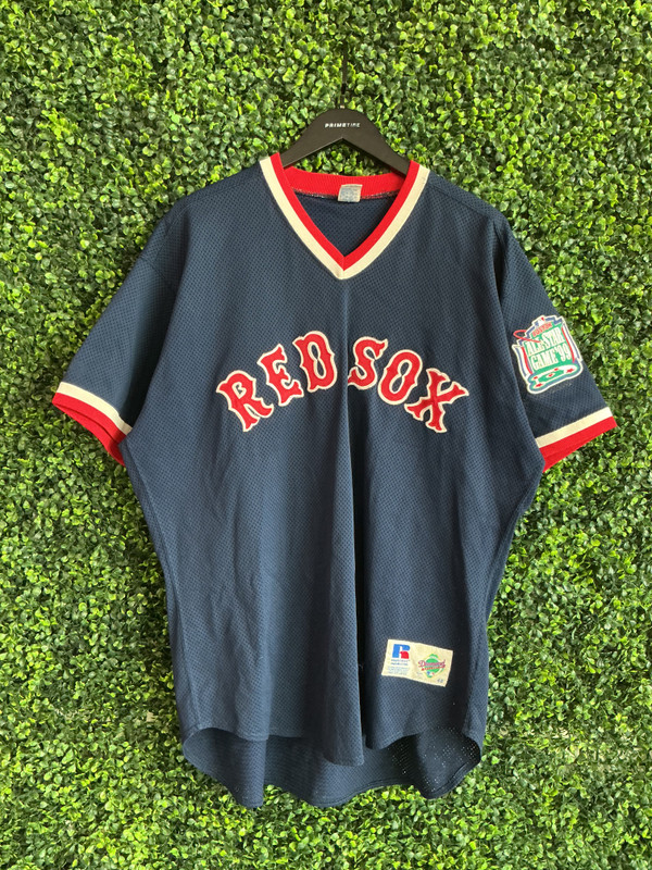 VINTAGE BOSTON RED SOX RUSSELL ATHLETIC BATTING PRACTICE JERSEY