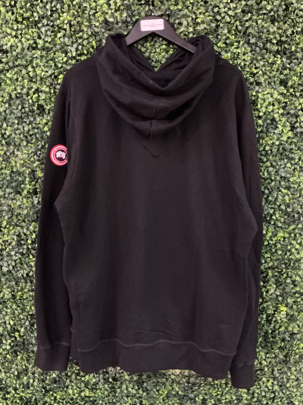 CANADA GOOSE BLACK HOODIE
