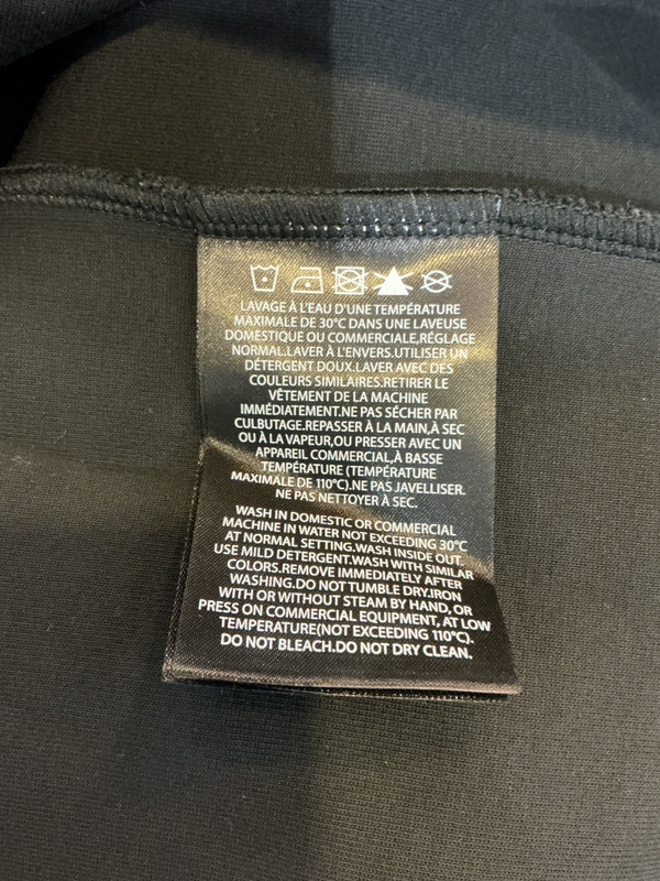 MACKAGE BLACK NYLON HOODIE