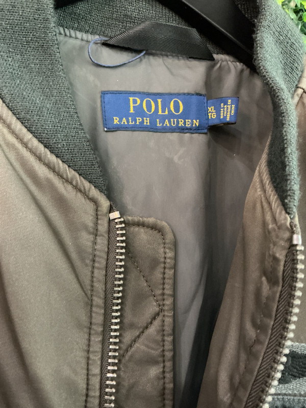 POLO RALPH LAUREN FLIGHT JACKET (SZ XL)