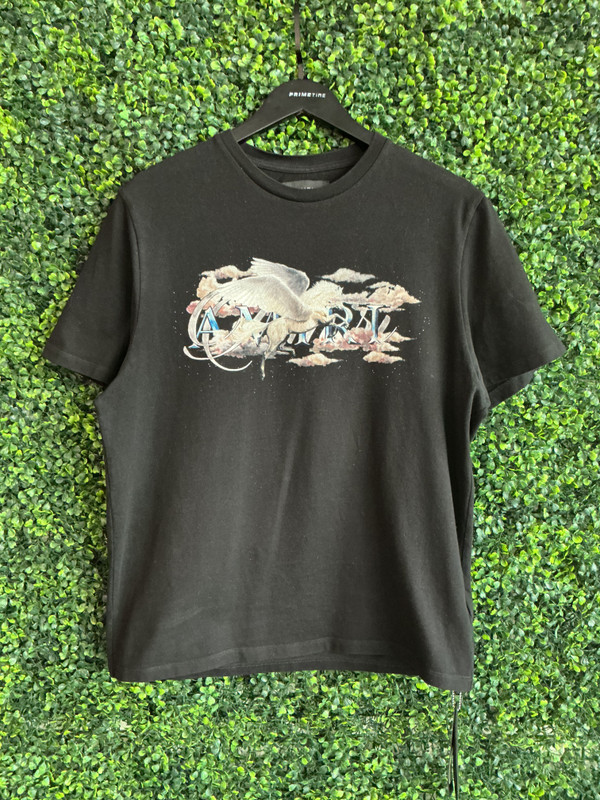 AMIRI PEGASUS SCRIPT TSHIRT (SZ M)