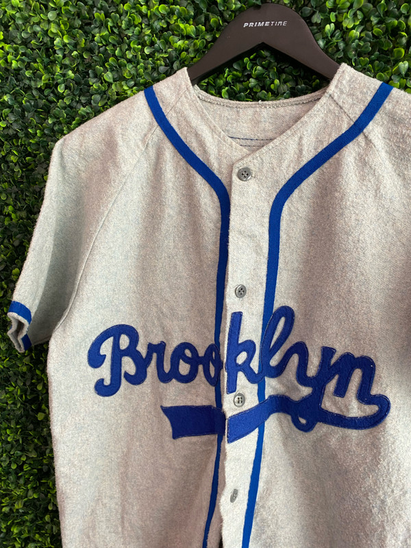 Vintage Brooklyn Dodgers Cotton Baseball Empire Jersey MLB Union Size XL