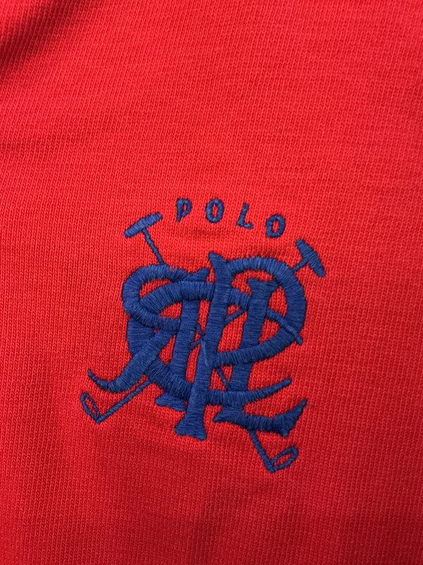 VINTAGE POLO RALPH LAUREN SCRIBBLE RUGBY