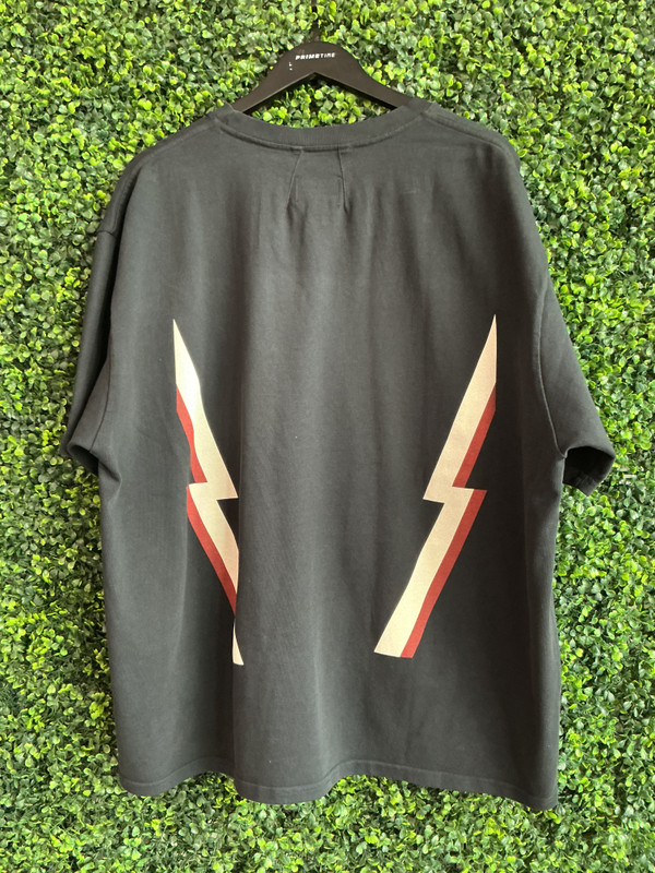 RHUDE LIGHTNING GRAPHIC TEE