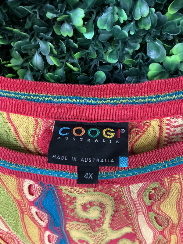 VINTAGE COOGI MULTI. NEON COLORWAY SWEATER