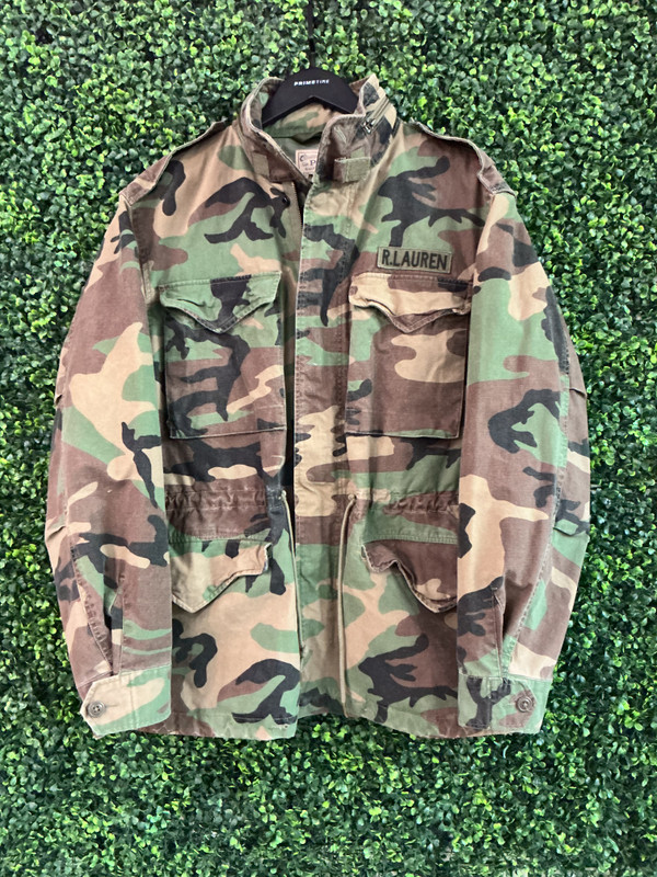 RALPH LAUREN CAMO ARMY JACKET