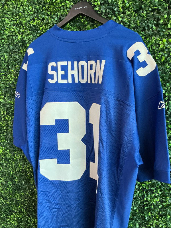 JASON SEHORN NEW YORK GIANTS AUTHENTIC REEBOK JERSEY