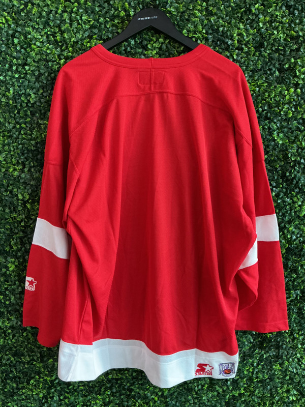 DEADSTOCK VINTAGE DETROIT RED WINGS STARTER JERSEY