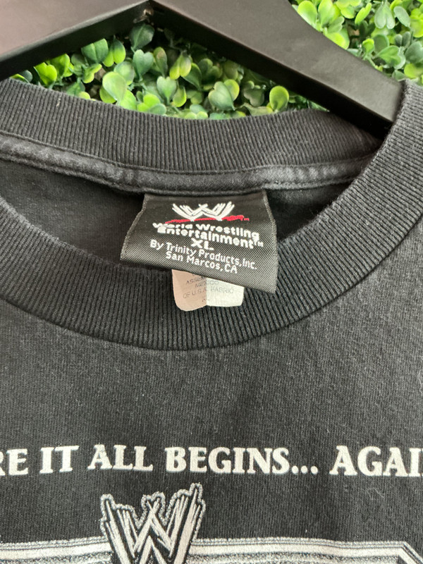 VTG WRESTLEMANIA XX TEE