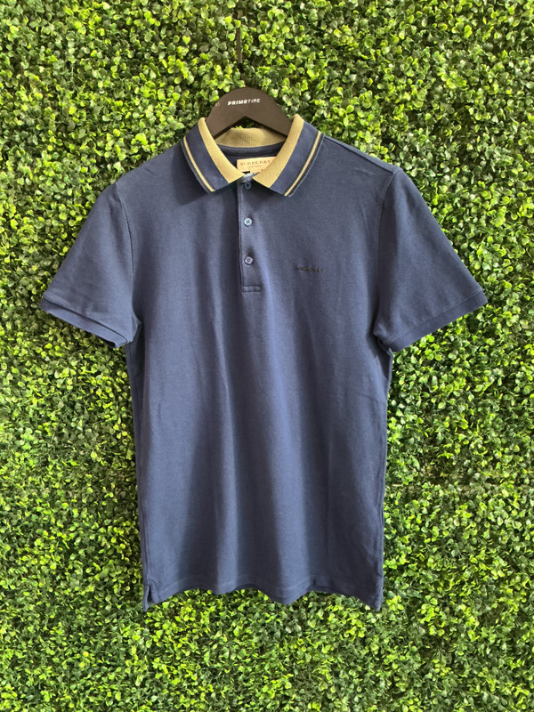 BURBERRY LONDON NAVY SHORT SLEEVE POLO