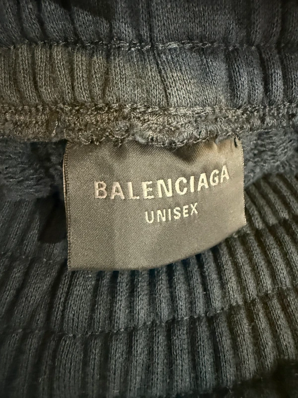 BALENCIAGA SCHOLL WIDE LEGGED SWEATPANTS