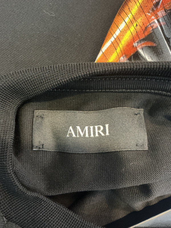 AMIRI HOLLYWOOD TEE BLACK