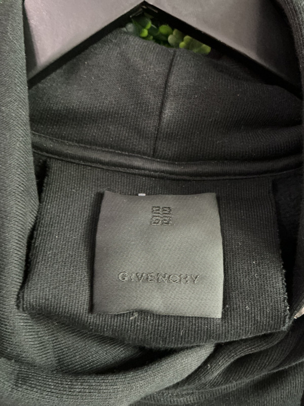 GIVENCHY CHAIN EMPTY FRAME HOODIE