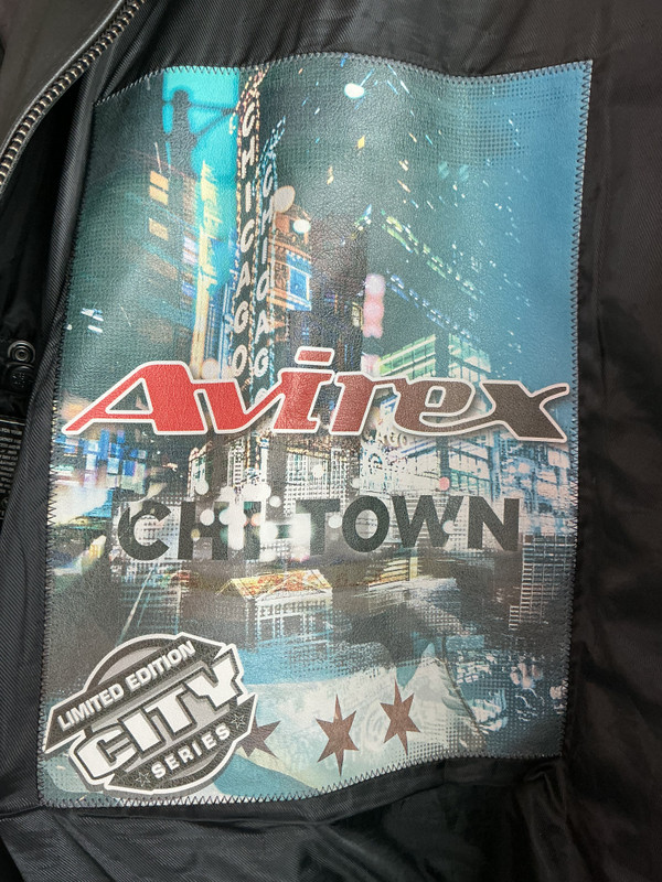 AVIREX LIMITED EDITION CITY SERIES CHICAGO JACKET