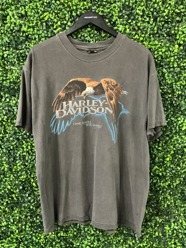 VINTAGE HARLEY DAVIDSON ONE WITH THE WIND TEE