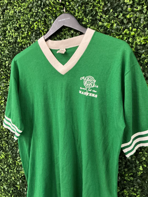 VINTAGE  MASTERS GULF COAST SPORTSWEAR RINGER TEE