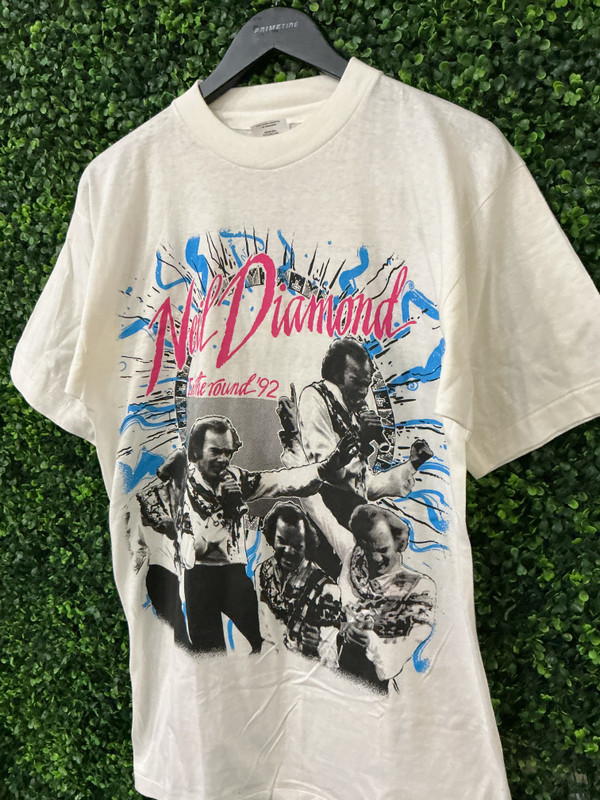 VINTAGE NEIL DIAMOND MADISON SQUARE GARDEN IN THE ROUND '92 TOUR TEE