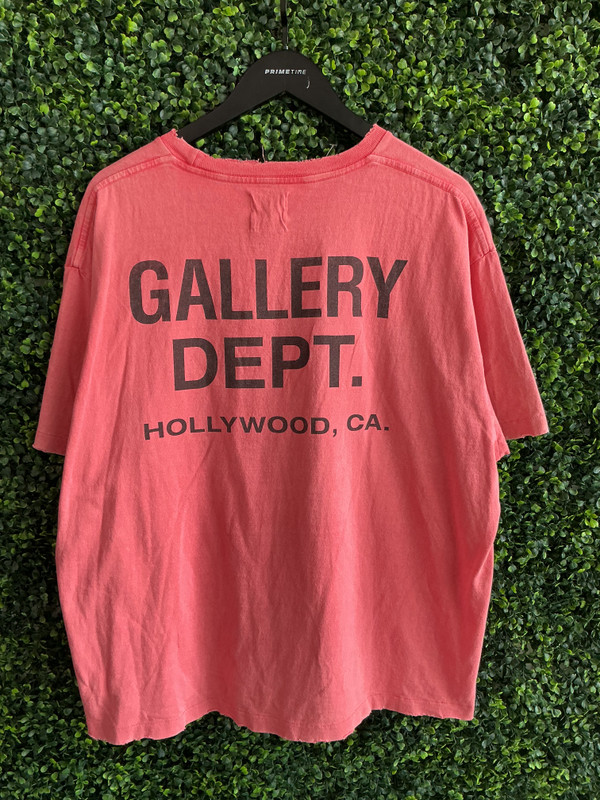 GALLERY DEPT RED POCKET TEE
