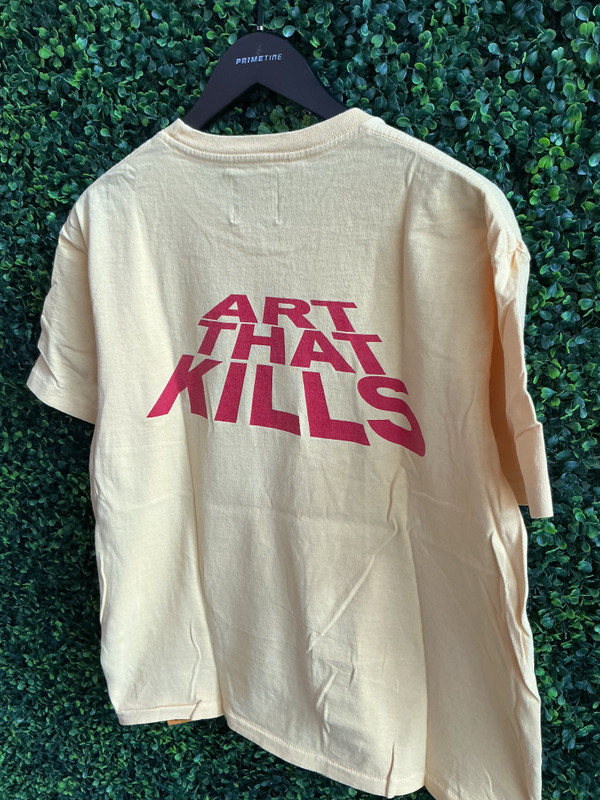 GALLERY DEPT ART THAT KILLS YELLOW TEE