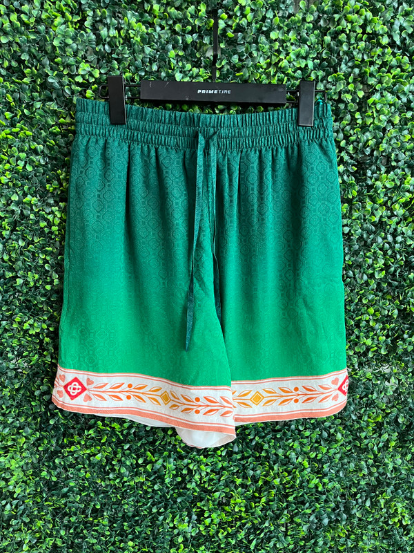 BRAND NEW CASABLANCA UNITY IS POWER SILK SHORTS