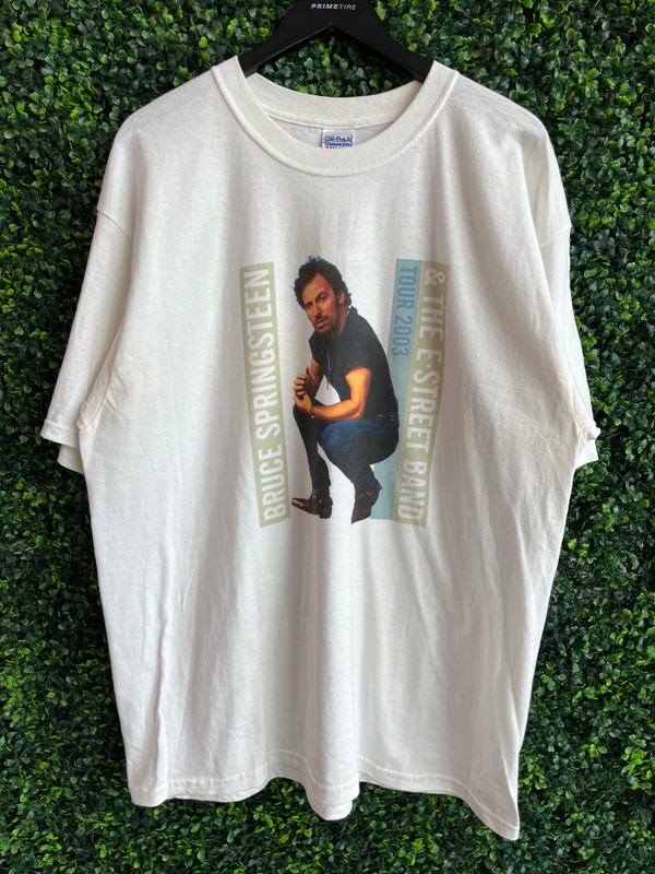 VINTAGE BRUCE SPRINGSTEEN & THE E STREET BAND 2003 TOUR TEE