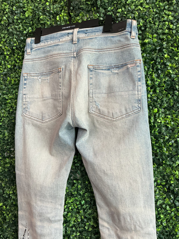 AMIRI BLUE FLAME JEANS (SZ 29)