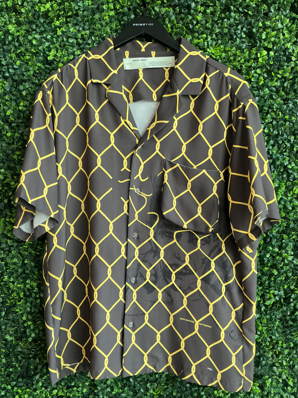OFF WHITE SAMPLE BUTTON UP SHIRT