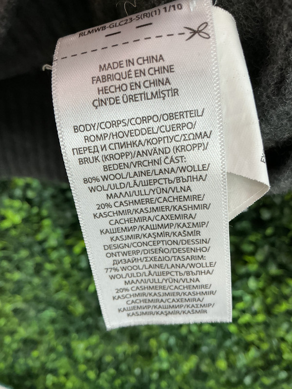 POLO RALPH LAUREN TUXEDO BEAR TURTLE NECK