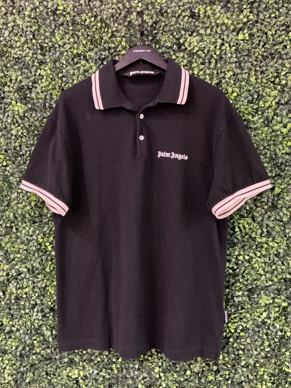 PALM ANGELS BLACK POLO