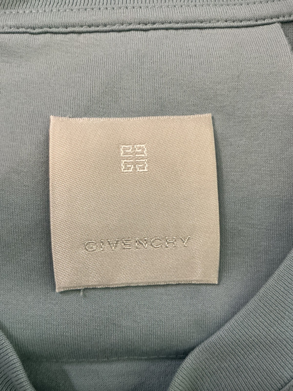 GIVENCHY SKY BLUE LOGO TEE